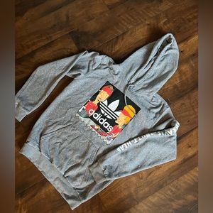 Beavis And Butthead Adidas hoodie size small men’s